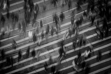 black-and-white-city-crosswalk